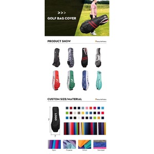 Sac de golf de haute qualité, housse de protection contre la pluie, sac de voyage pour le golf, fabriqué en usine BSCI - Product Image 3