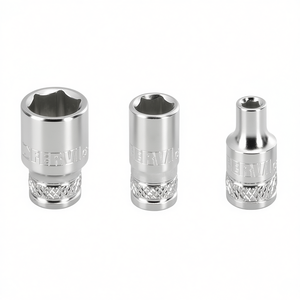 Fervi Hexagon <b>Socket</b> Wrench Normal Series 6mm 8mm 10mm Chrome Vanadium Steel - Product Image 2