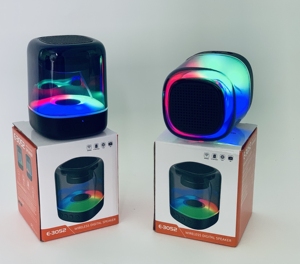 Speaker Lampu Led <span class=keywords><strong>Model</strong></span> Baru 2022 Speaker Portabel Nirkabel E-3052 Speaker Bluetooth Murah - Product Image 3