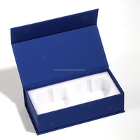 Boîte d'emballage rigide en carton magnétique à 28 compartiments pour facettes dentaires, avec éponge, pour modèles dentaires supérieurs et inférieurs, personnalisable avec logo