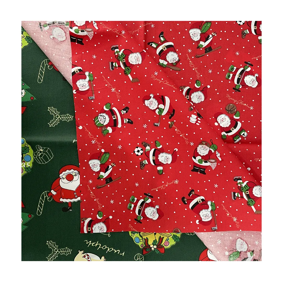 5 Pcs Christmas Squares Christmas Plaid Buffalo Check Cotton Fabric Precut Scraps for Christmas DIY Craft Sewing Quilting