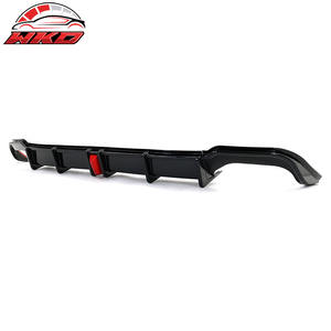 Protector de Parachoques Trasero para Honda Accord Sport LED 2018-2022, Difusor, Alerón, Negro Brillante, Accesorios para Automóviles - Product Image 3