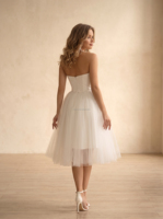 Robe de mariée grande taille, col cœur, coupe trapèze, en satin, style robe de bal, sur mesure, vente en gros pour la mariée