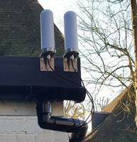 Antena Omni Directional Outdoor 5G 4G LTE 12dbi High Gain dengan Kit Kabel untuk Router Modem 4G D-link TP-link
