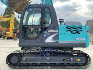 Pelle sur chenilles d'occasion de haute qualité 14 tonnes Kobelco Sk140 Pelle sur chenilles d'occasion Moteur d'excavatrice Composant central Condition de fonctionnement à vendre - Product Image 3