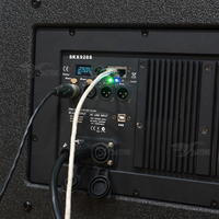 SRX928S Double caisson de basses de 18 pouces avec carte amplificateur DSP, équipement audio pour grands événements