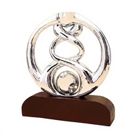 Trophée de football personnalisé populaire 2026 en résine – Coupe de la Ligue des Champions d'Asie de la AFC