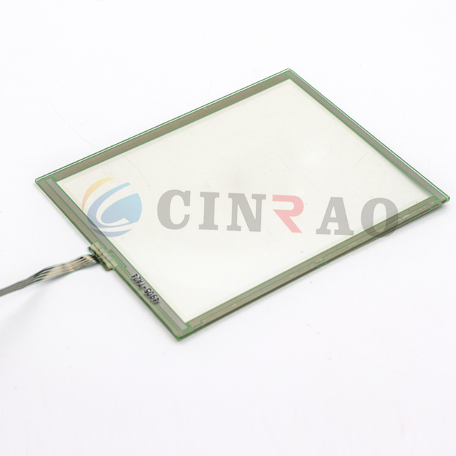 132*122mm Car LCD Digitizer Fujitsu 4 Wire Touch Screen Panel for GPS Navigation Replacement