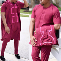H & D Vêtements traditionnels africains pour parents et enfants, très vendus, pour hommes, provenant d'une usine chinoise