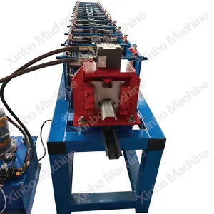 China supplier metal C U profile stud channel light gauge automatic roll forming machine