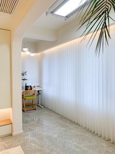 <span class=keywords><strong>Rideaux</strong></span> en tissu fantaisie électriques <span class=keywords><strong>pour</strong></span> salon et balcon cloison de fenêtre intelligente stores verticaux écran technique uni - Product Image 5