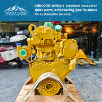 Ensemble moteur diesel pour excavatrice KUNLOON, compatible avec les pièces de rechange du moteur à injection directe Caterpillar C7.1.