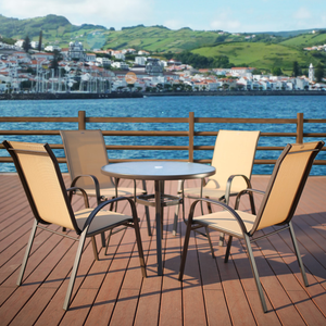 <span class=keywords><strong>Table</strong></span> à manger et chaise <span class=keywords><strong>de</strong></span> <span class=keywords><strong>jardin</strong></span> Offre Spéciale économiques pour <span class=keywords><strong>4</strong></span> <span class=keywords><strong>personnes</strong></span> pour l'extérieur, <span class=keywords><strong>jardin</strong></span>, terrasse et balcon, place <span class=keywords><strong>de</strong></span> parc - Product Image 2