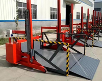 Plateforme élévatrice hydraulique mobile pour le chargement et le déchargement des camions porte-conteneurs, plateforme élévatrice mobile pour quai, plateforme élévatrice pour conteneurs
