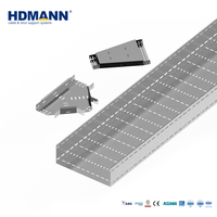 Hdmann SGS Certifié 300mm Plateau de câblage robuste en acier inoxydable SS304 pour câblage électrique en salle blanche pharmaceutique