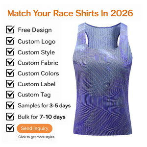 Custom Logo Men <b>Running</b> Vest Breathable High Elastic Thin Quick Dry Training Tank Top Summer Spandex/Polyester Sport <b>Singlet</b> - Product Image 5