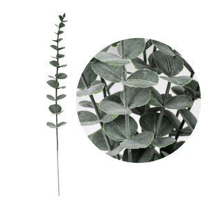 Feuilles d'eucalyptus artificielles Wen Hope 10cm-30cm, verdure en plastique pour décoration de mariage - Product Image 3