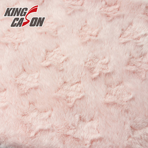 Kingcason alta calidad anti-píldora invierno buen servicio recién llegados sólido estrella cepillo conejo piel sintética para hogar textil-cojín - Product Image 1