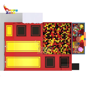 Parque infantil interior pequeño certificado CE para niños y adultos, parque <span class=keywords><strong>de</strong></span> trampolín con cuerda deslizante, <span class=keywords><strong>curso</strong></span> Ninja, uso comercial profesional - Product Image 2