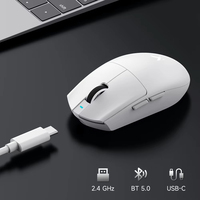 MCHOSE G3 V2 Mouse Gaming Nirkabel Sensor PAW 3311 Tri-mode 26000DPI Mouse Gaming Sensor Presisi Tinggi untuk PC Laptop