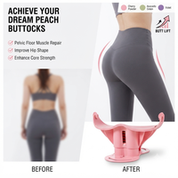 Entraîneur de hanches TPE, appareil d'exercice des cuisses avec design ergonomique, poignée antidérapante, résistance réglable, pour raffermir les jambes, yoga, fitness