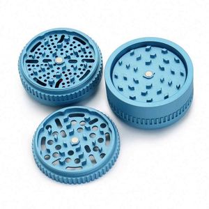 New D63mm <b>Herb</b> <b>Grinder</b> Alternate Use Finness and Coarse Hole Grinding Smoking <b>Grinder</b> to Meet Different Grinding Need - Product Image 2