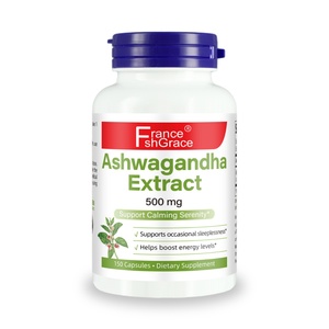 Extracto de Ashwagandha en Cápsulas de 500mg, Suplemento para Adultos, Mejora el Sueño, Cápsulas de Ashwagandha de Primera Calidad - Product Image 1