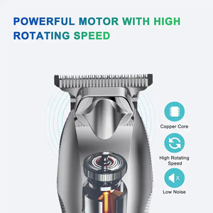 Cortapelos inalámbrico recargable <span class=keywords><strong>para</strong></span> hombre, máquina profesional <span class=keywords><strong>para</strong></span> cortar Barba, afeitadora <span class=keywords><strong>de</strong></span> <span class=keywords><strong>pelo</strong></span> - Product Image 3