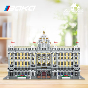 33205 MOC Creativity <span class=keywords><strong>HSBC</strong></span> Bank Shanghai, Bloques de Construcción, Modelo de Ladrillos, Kit de Construcción para Adultos, Regalo de Navidad, Juguetes - Product Image 5