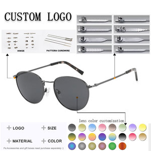Gafas de Sol Ovaladas con Montura Completa, Lentes Degradadas, 100% Protección UV, Unisex, para Adultos, Uso en Exteriores - Product Image 2
