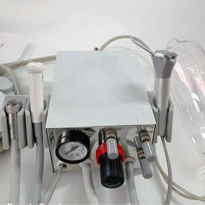 Machine à turbine dentaire de table Foshan, couleur argent, classe II, certifiée CE, outil portable de gravure et de meulage pour cliniques - Product Image 2