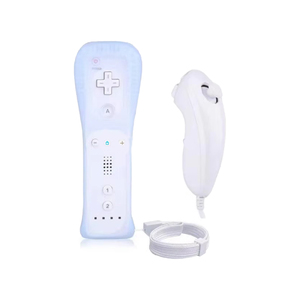 2-in-1 Game <strong>Controller</strong> Wireless Remote Control Vibration Motor Movement Double Stick <strong>Controller</strong> for Mandos De <strong>Wii</strong> <strong>Controller</strong> - Product Image 5