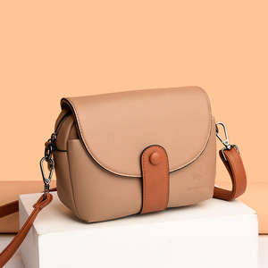 Women's Luxury Bag Pu Leather Women Fashion Shoulder <b>Small</b> Flap Crossbody <b>Handbags</b> Top Handle Tote Messenger Bags - Product Image 1