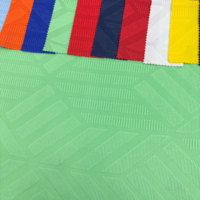 Tissu Jacquard Blanc Prêt à la Sublimation en Polyester Recyclé pour la Fabrication Textile, Jersey Tricoté 100% Polyester 165GSM pour le Sport