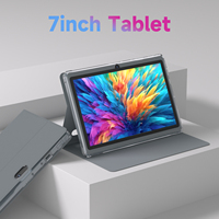 Tablette PC Android 14 de 7 pouces, processeur MTK8766 Quad Core, 3+5 Go de RAM, 32 Go de ROM, écran IPS, double caméra, Wi-Fi 2.4G/5G, Bluetooth, tablette professionnelle
