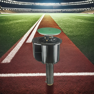 Irrigador de campo deportivo giratorio de impacto emergente de gran alcance ajustable, riego de jardín de fútbol, uso de granja, rociadores de jardín emergentes - Product Image 2