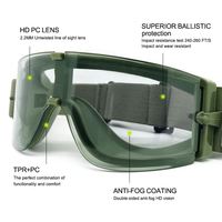 Yijia Airsoft verre régulateur lunettes Ski Snowboard vélo Sport lunettes lunettes de Vision nocturne à vendre tir verre pour les yeux