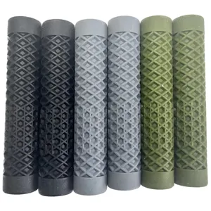 Cao su không khóa handlegrip khác Phụ tùng xe đạp cực stkateboard Châu Âu và Mỹ tiêu chuẩn MTB xe đạp đường Scooter tay lái - Product Image 1