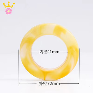 カーテンアクセサリーリング腹筋72mmカーテンリングアイレットリング新しいデザイン新しいアイレットローマポールアクセサリー - Product Image 2