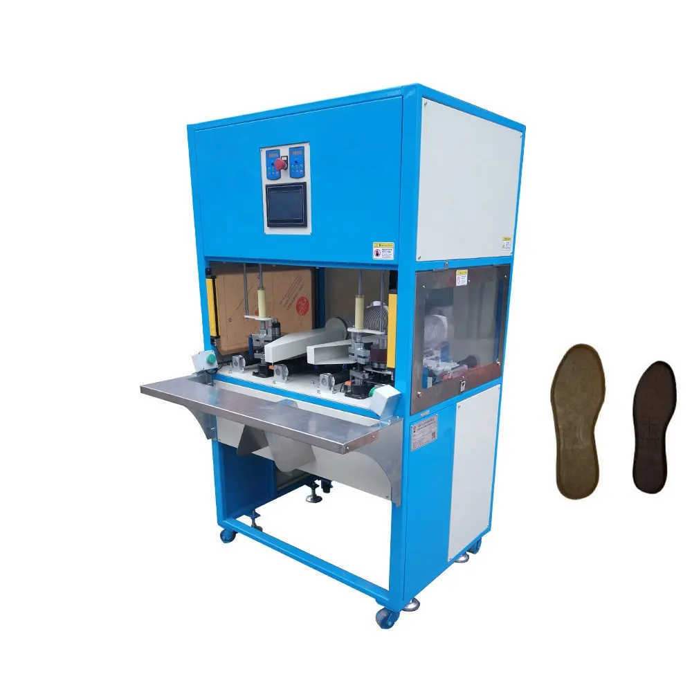 2019 New Design Rubber Shoe Sole Side Roughing Grinding Machine Buffing Shoe Making Machine
