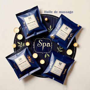 Vente en gros, emballage de fond de teint liquide imprimé personnalisé ZipLock anti-odeur 5ml 10ml, <span class=keywords><strong>crème</strong></span> de massage pour le visage - Product Image 1