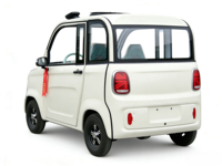 Quadricycle électrique pour adultes BAIMA pour le transport de marchandises et de passagers, 2 portes, 4 places, avec caméra de recul, chauffage, moteur 1000W, autonomie de 100 km