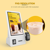 Kiosque numérique Android à écran tactile pour commande en libre-service, tablette de commande pour restaurant, terminal de vente, paiement sans assistance, SDK de codes-barres