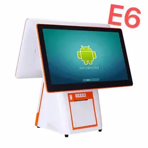 Touch POS Machine With Printer Production Complete Machine/shell Retail/restaurant Checkout Cash Register -- HLY