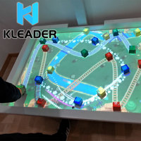 Jeux de bac à sable interactifs avec projection Kinect, blocs de construction, circulation, cartographie magique, table de projection, réalité augmentée pour enfants