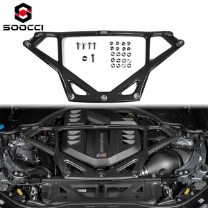 Barre de renfort de l'entre-baies moteur en fibre de carbone sèche Executive Line, mise à niveau pour BMW G80 G81 G82 G87 M3 M4 M2 style EVE - Product Image 1