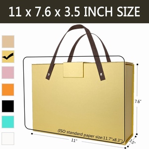 2023 New Design Luxury Clothes Packaging <b>Gift</b> <b>Magnetic</b> Folding <b>Boxes</b> With Custom Ribbon - Product Image 3