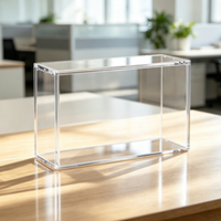 Boîte de présentation en acrylique pour ETB Elite Trainer Box, boîte de collection en acrylique, aimant N52, boîte transparente, étui de protection épais
