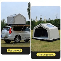 Tente de toit de voiture gonflable légère et imperméable pour le camping