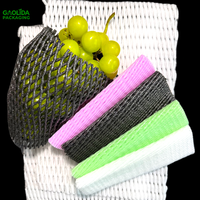 Manchon en filet de mousse respirant de qualité alimentaire pour l'emballage des fruits (mangue, pomme, poire, avocat, melon, raisin)